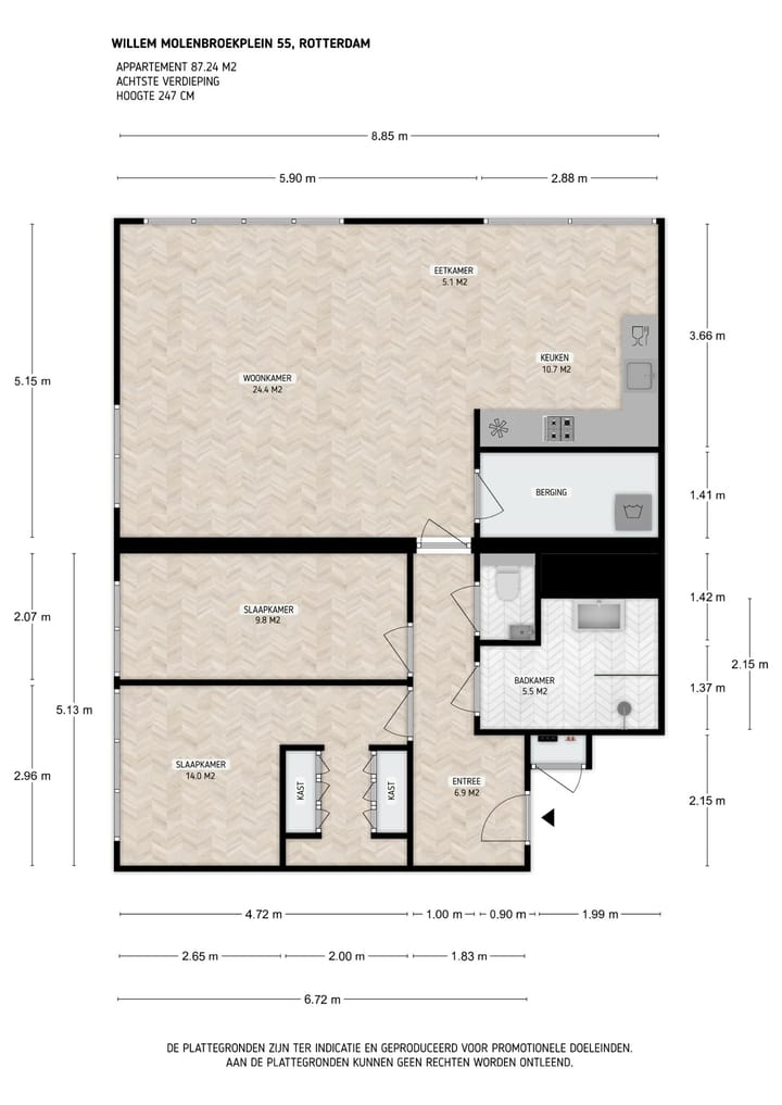 Foto 23 van Willem Molenbroekplein 55