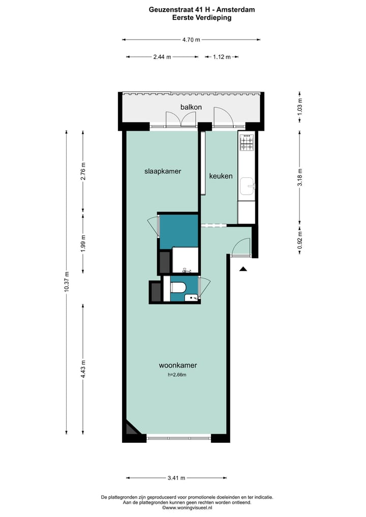 Foto 21 van Geuzenstraat 41-H