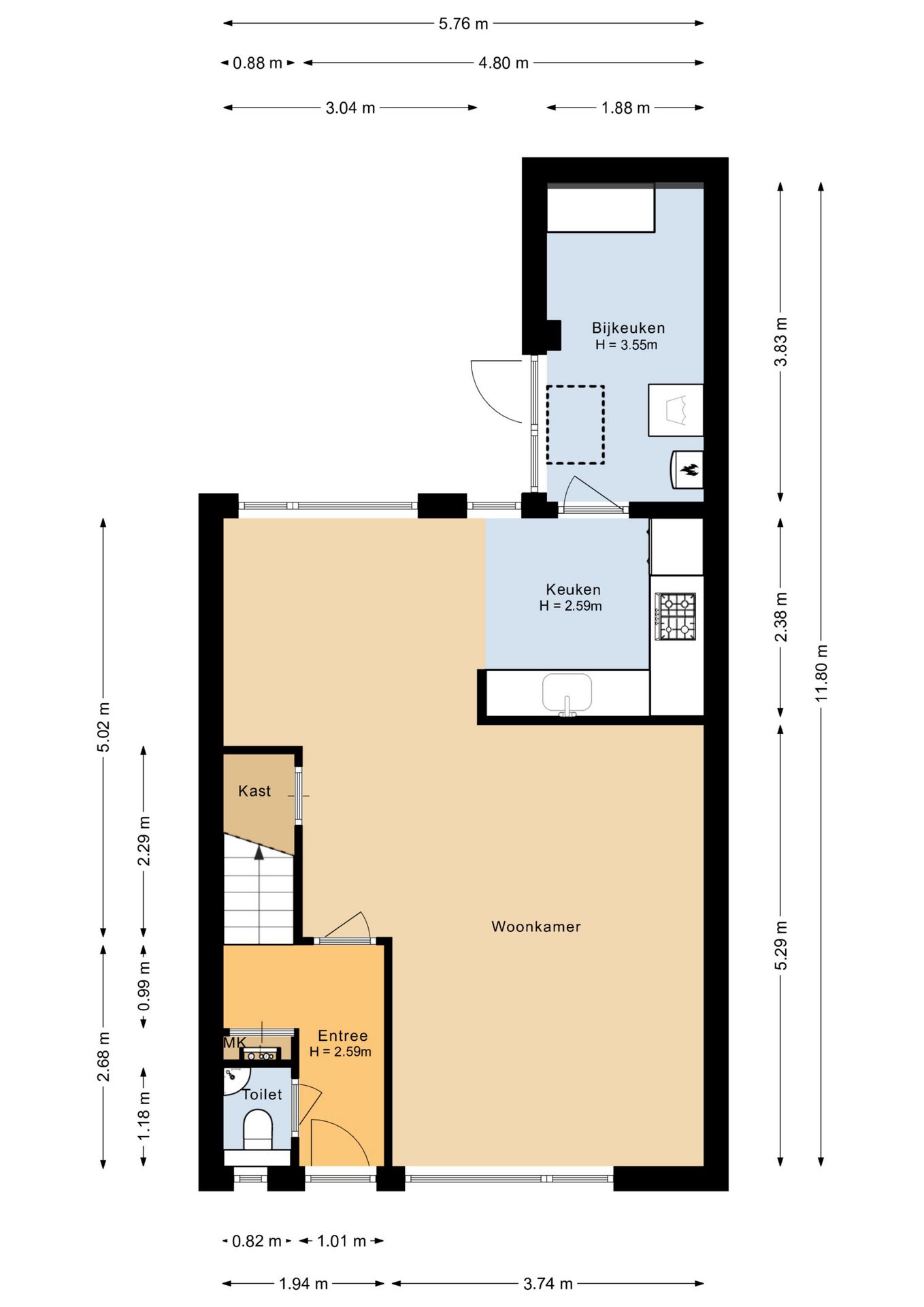Foto 25 van Debussystraat 3