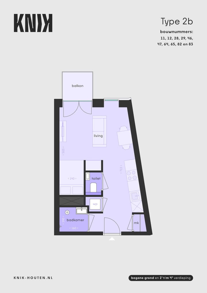 Photo 2 of Studio (Bouwnr. 82)