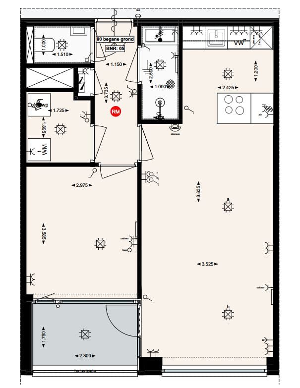 Foto 5 van Appartement (Bouwnr. 18)