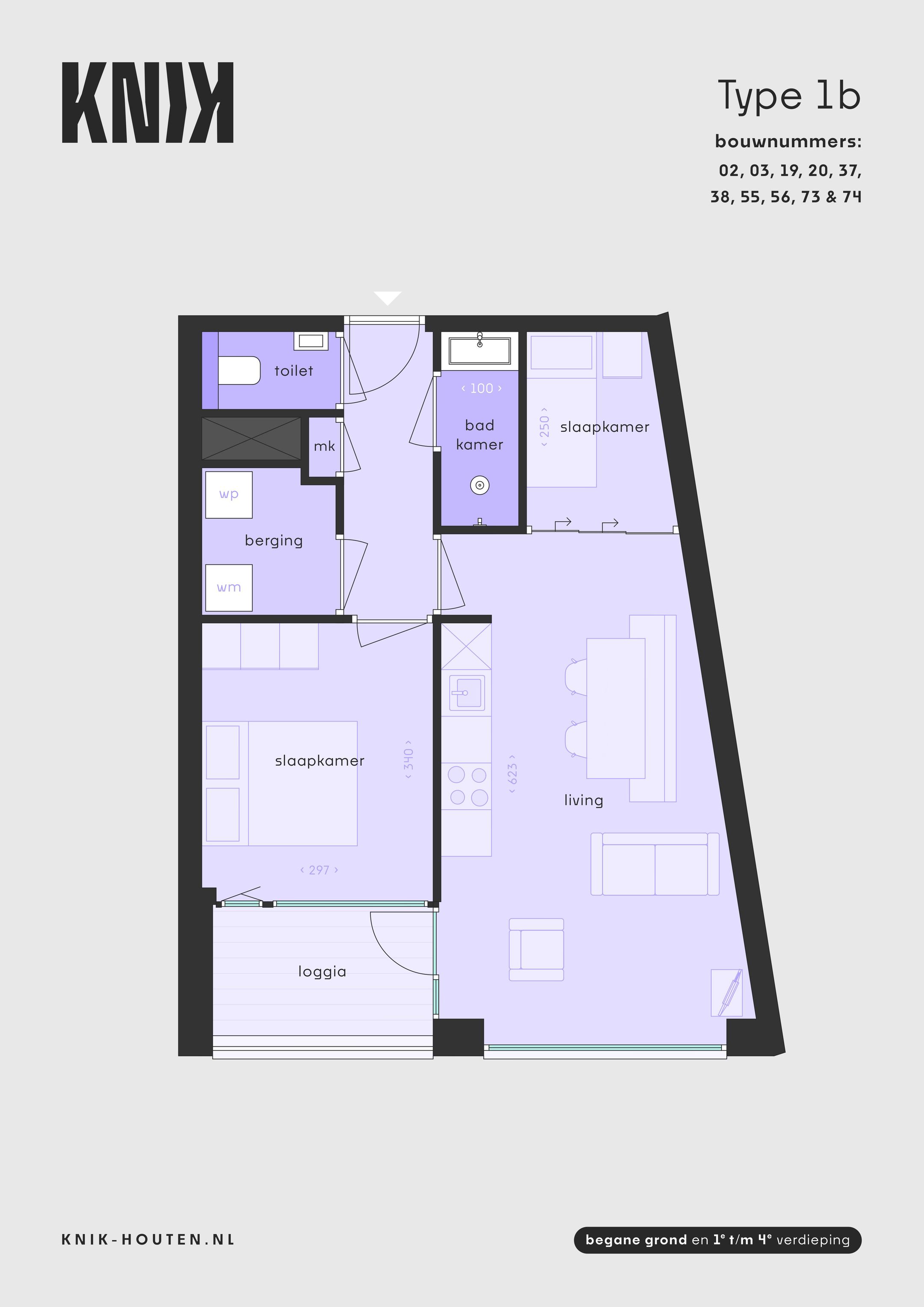 Foto 3 van Appartement (Bouwnr. 37)