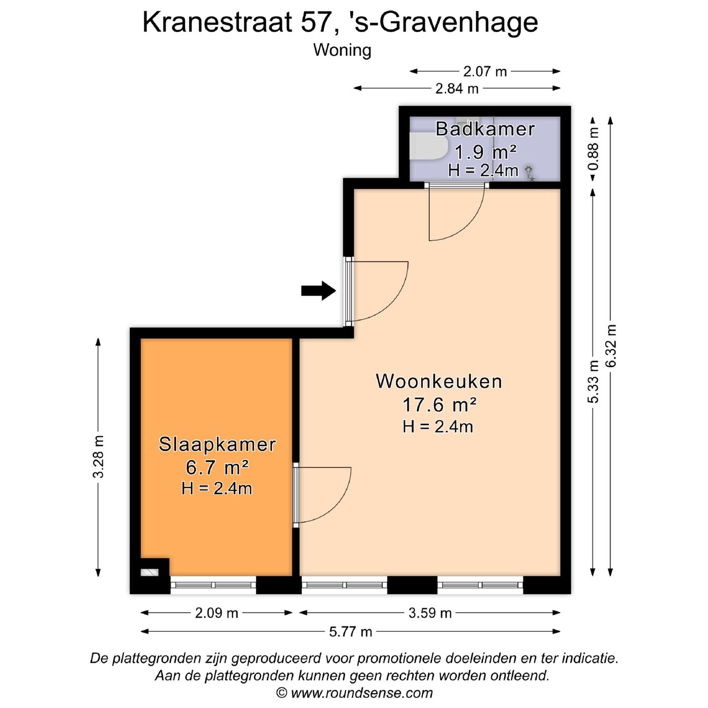 Foto 10 van Kranestraat 57