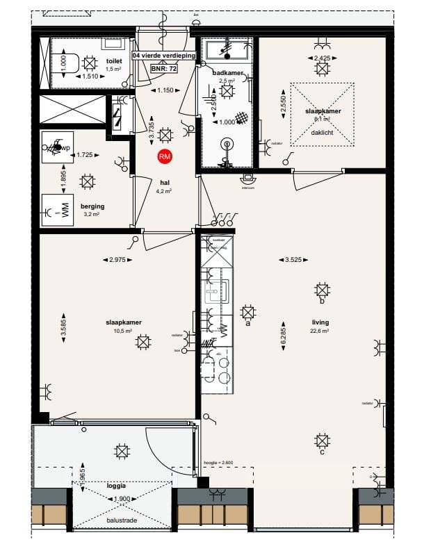 Photo 2 of Appartement (Bouwnr. 75)