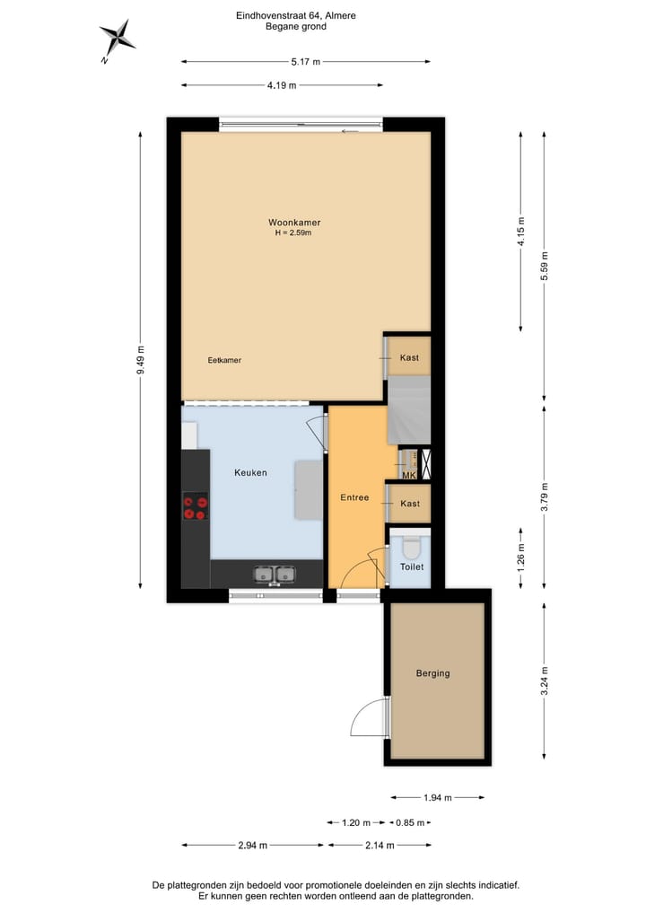 Foto 40 van Eindhovenstraat 64