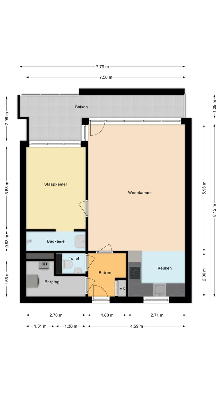 Foto 27 van Willibrorduslaan 3-U