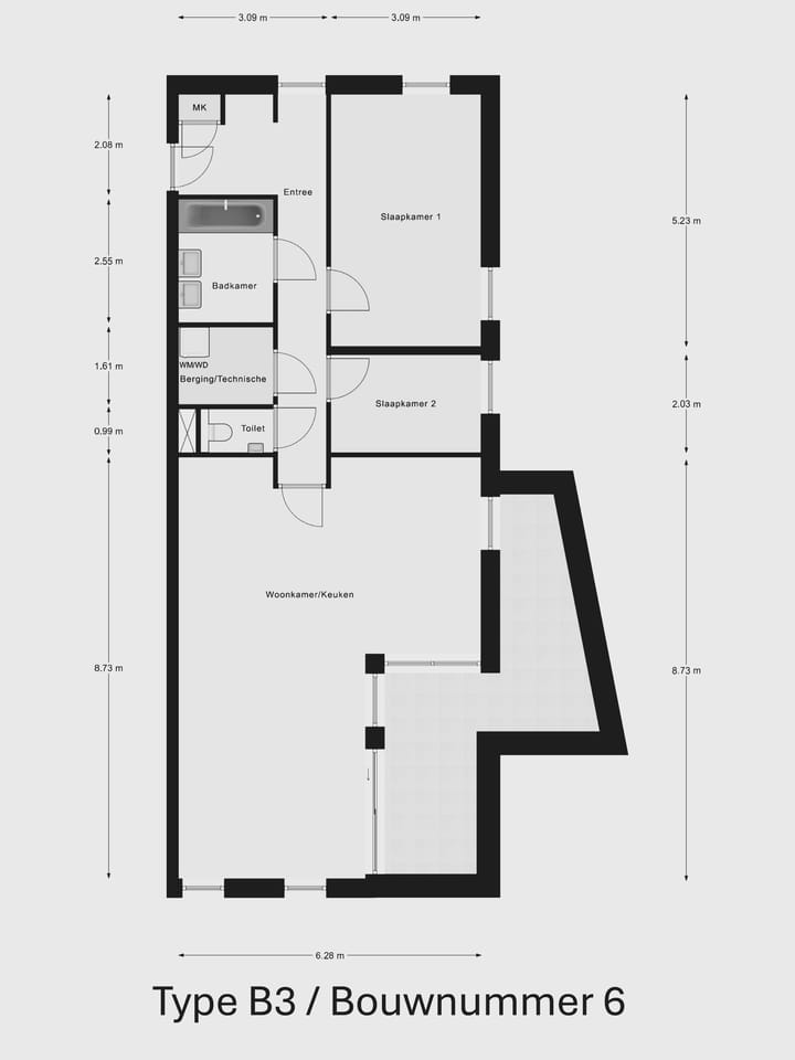 Photo 11 of Kapelkesstraat 9-E