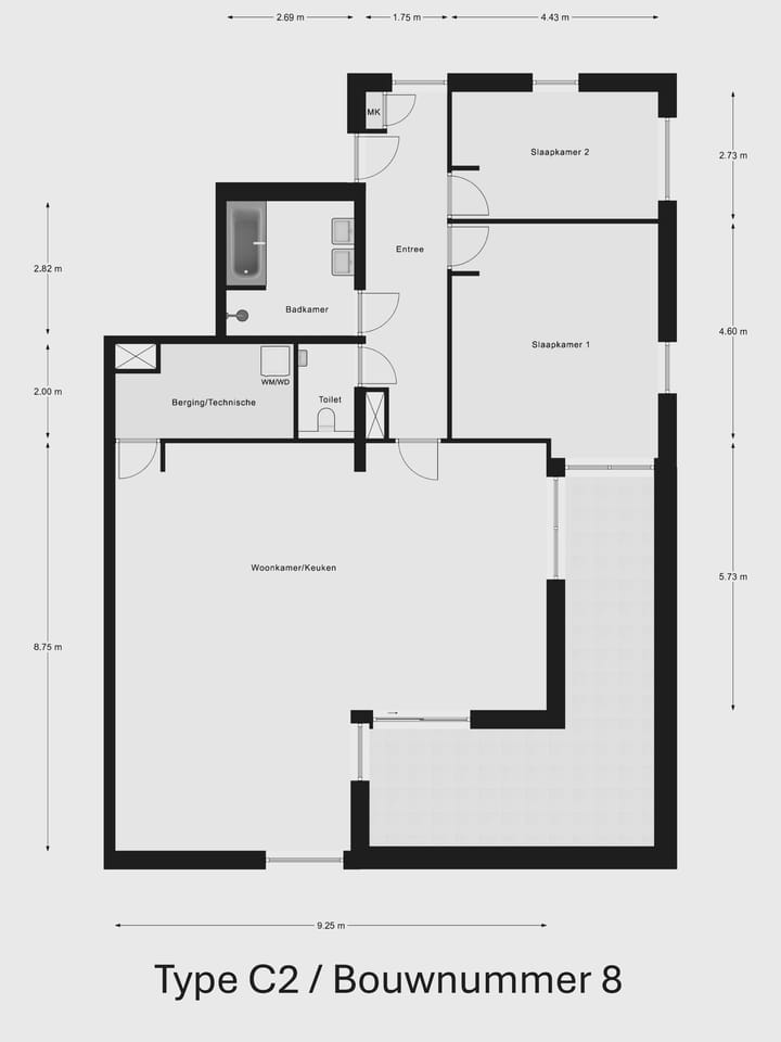 Foto 12 van Kapelkesstraat 9-G