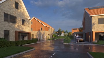 Foto van Watersnip 2-onder-1-kapwoning