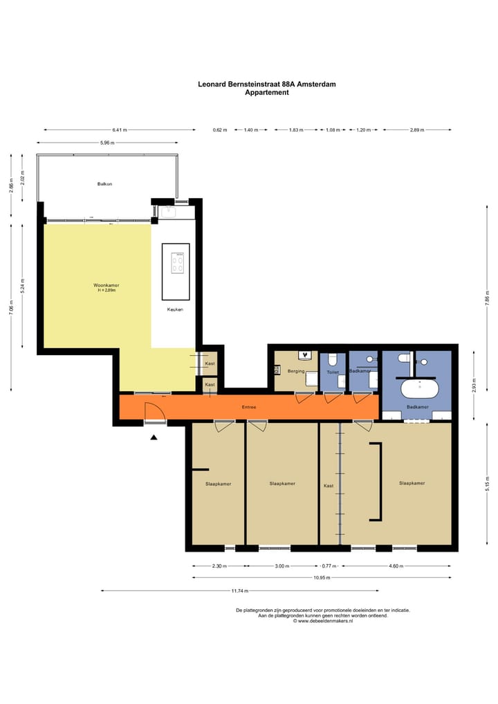 Foto 26 van Leonard Bernsteinstraat 88-A