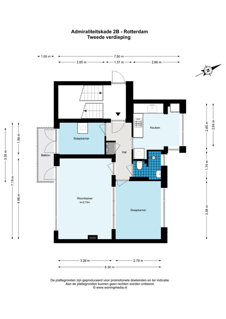 Foto 28 van Admiraliteitskade 2-B