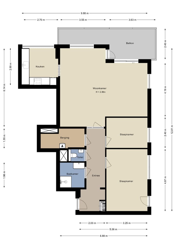 Foto 32 van Hobbemakade 438