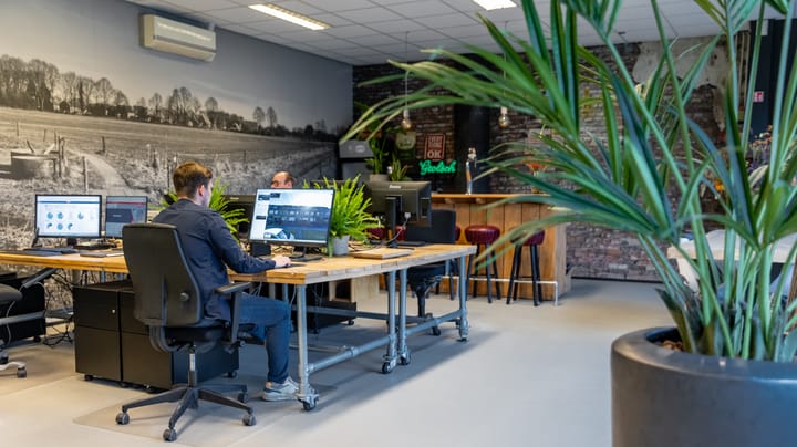 A promotional picture for the office