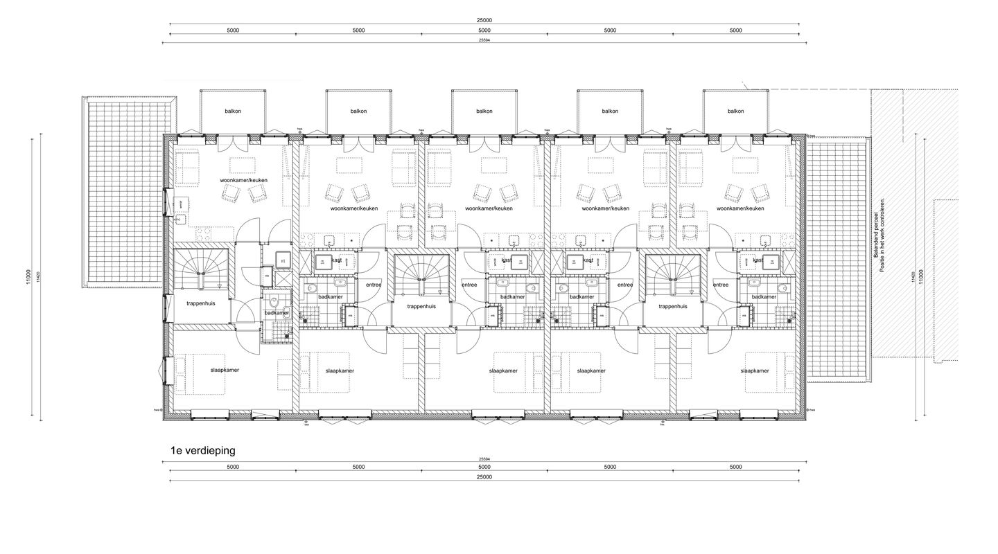Foto 10 van 2 kamer appartement (Bouwnr. 12)
