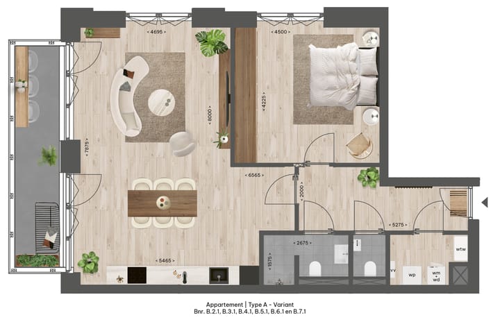 Foto 2 van A (Bouwnr. 3.1)