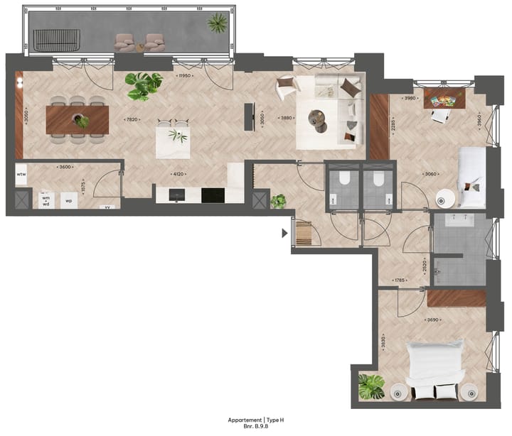 Foto 4 van H (Bouwnr. 9.8)