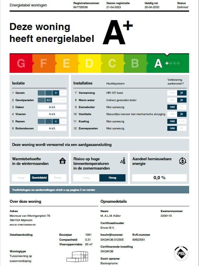 Foto 27 van Mevrouw van Wieringenplein 78