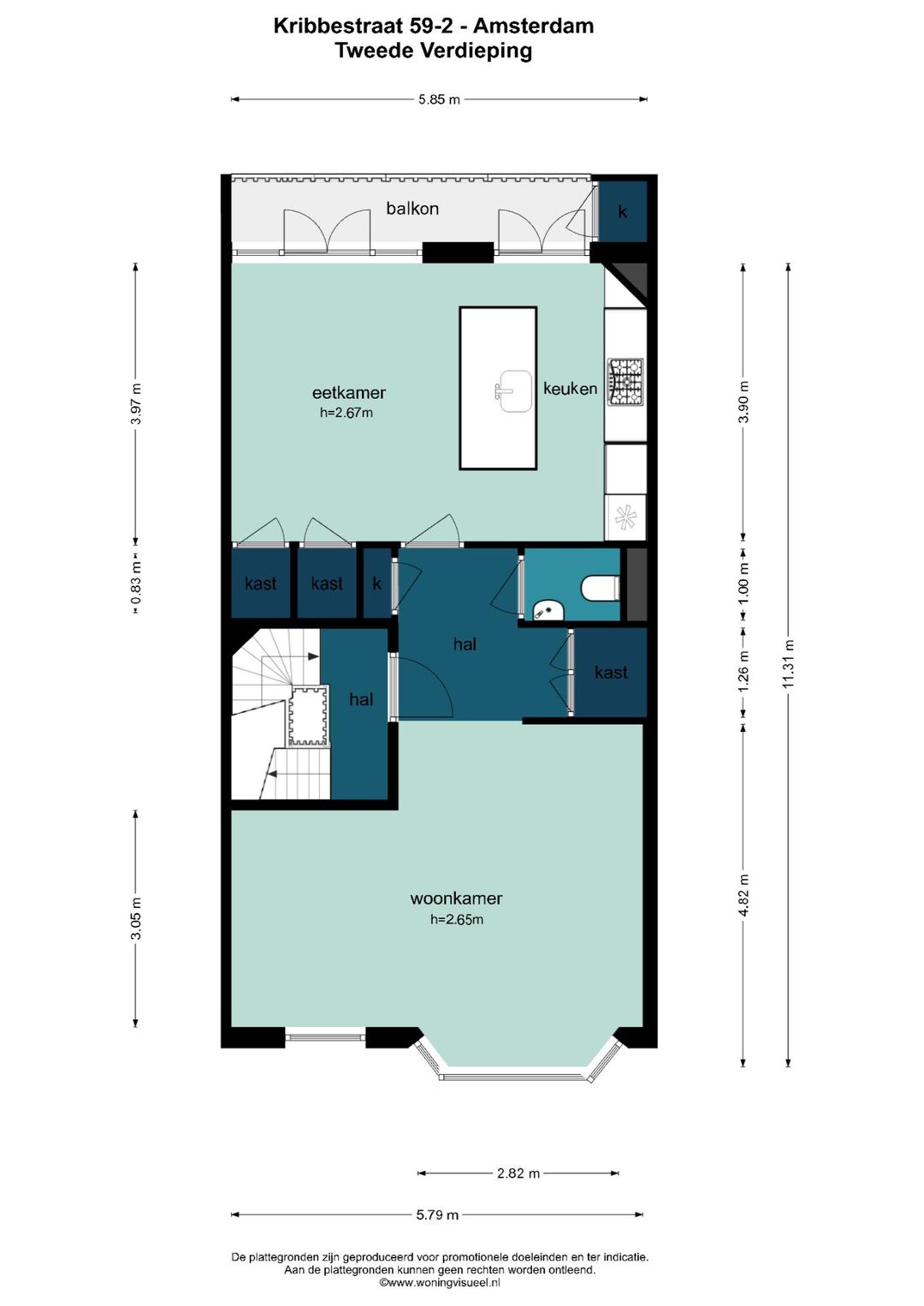 Foto 37 van Kribbestraat 59-2