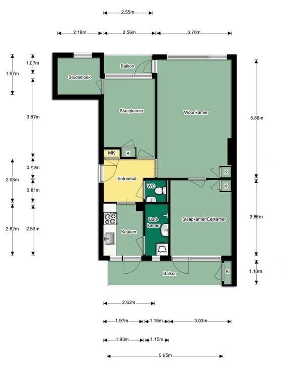 Foto 25 van Jan Steenlaan 61-01