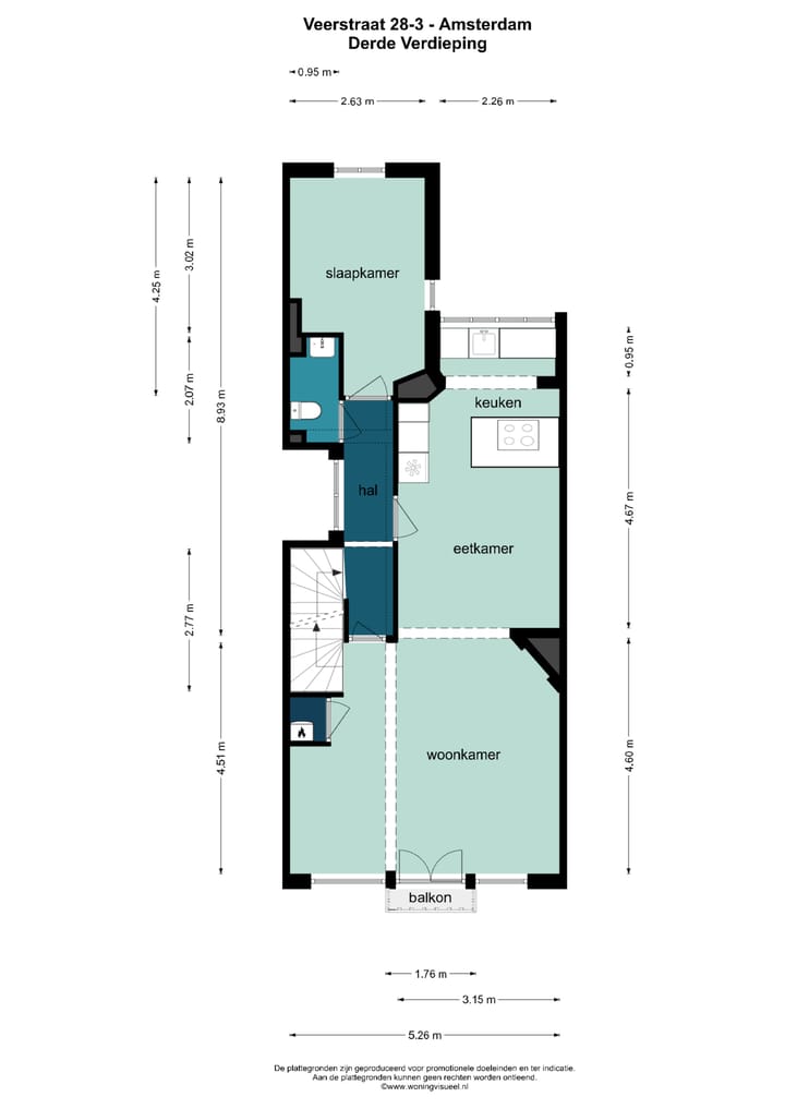 Foto 54 van Veerstraat 28-3