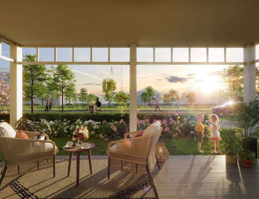 Foto 2 van Twee-onder-een-kapwoning (Bouwnr. 33)