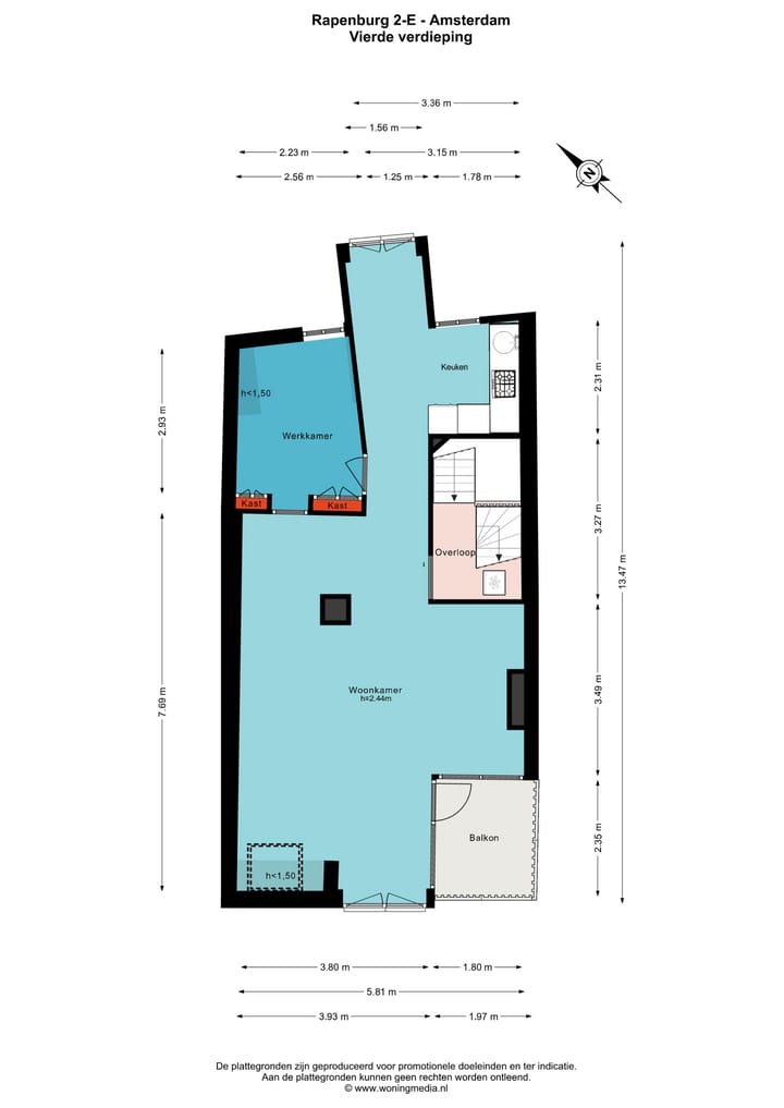 Foto 27 van Rapenburg 2-E