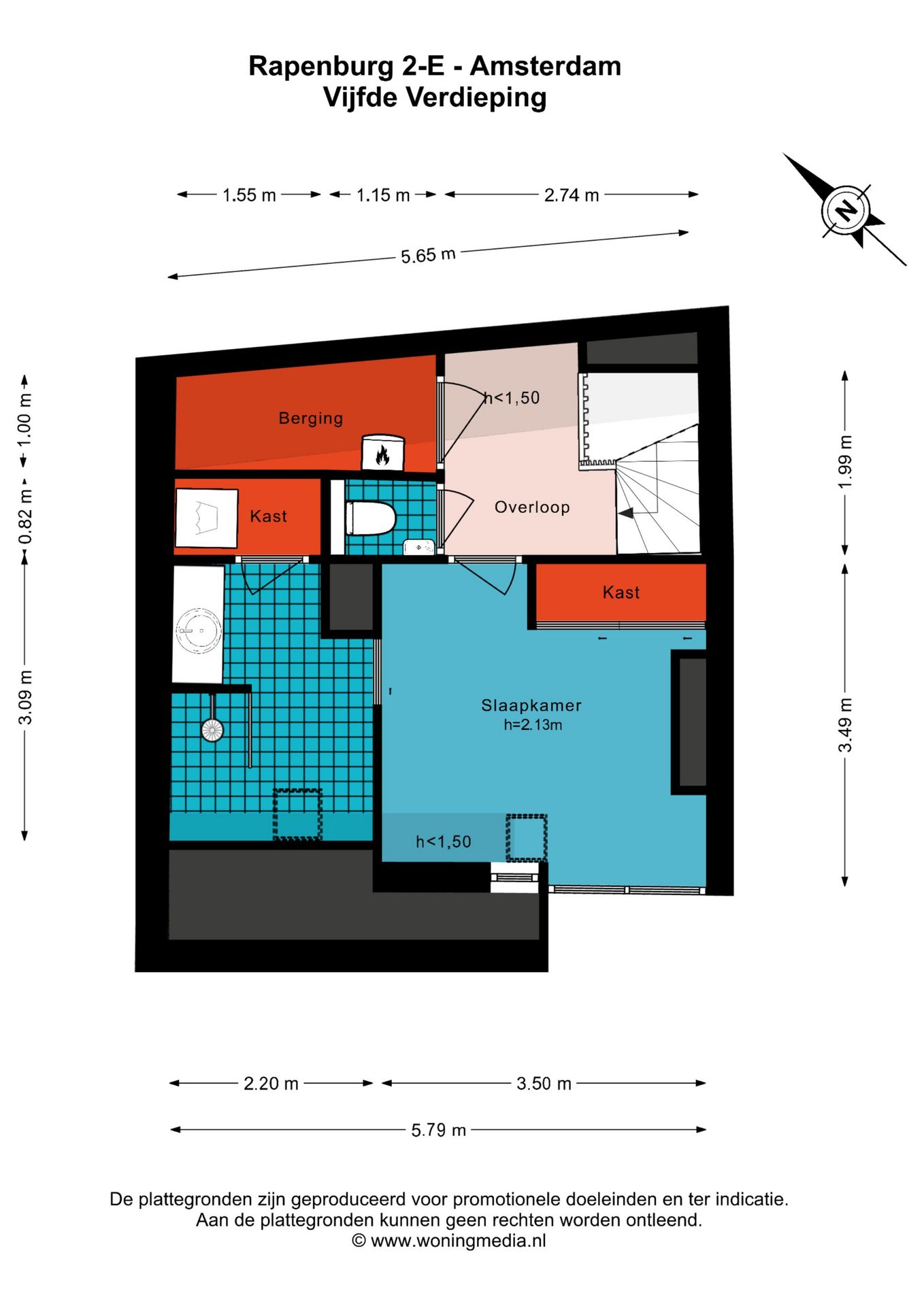Foto 29 van Rapenburg 2-E