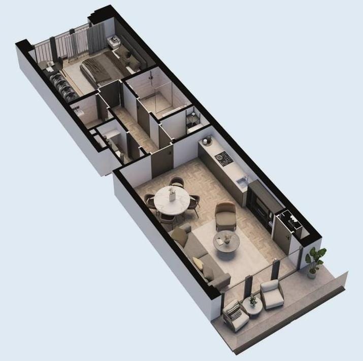 Foto 3 van Knightsbridge Hyde Park huis 1 type 4