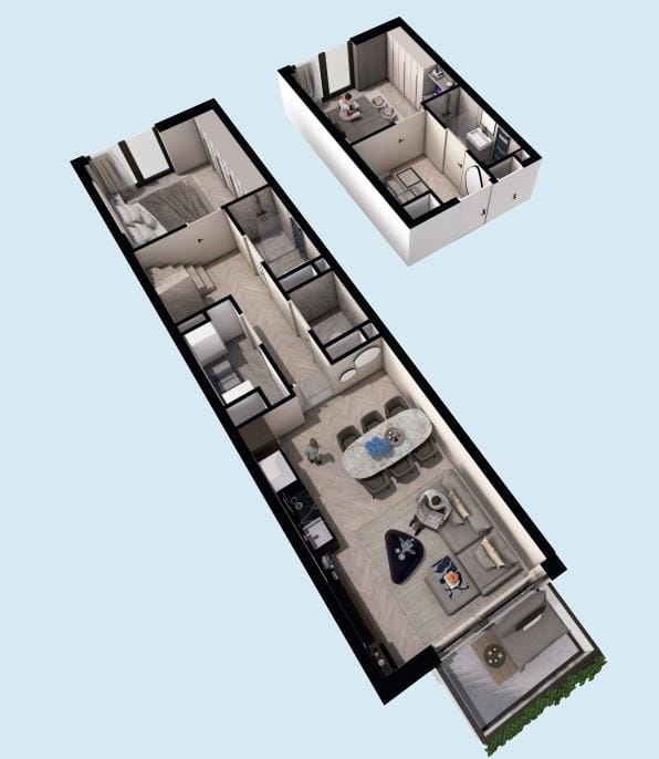 Foto 3 van Knightsbridge Hyde Park huis 2 type 3