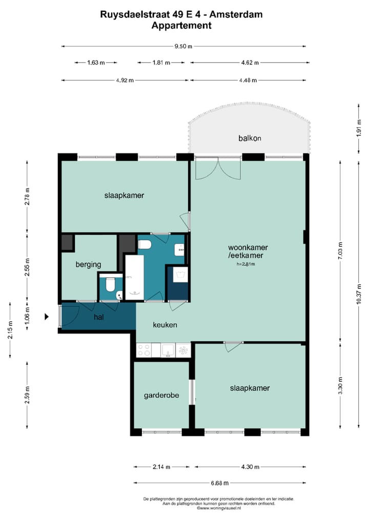 Foto 35 van Ruysdaelstraat 49-E4