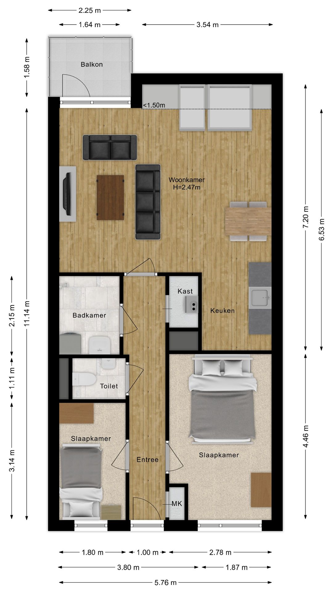 Foto 38 van Valkenierstraat 19