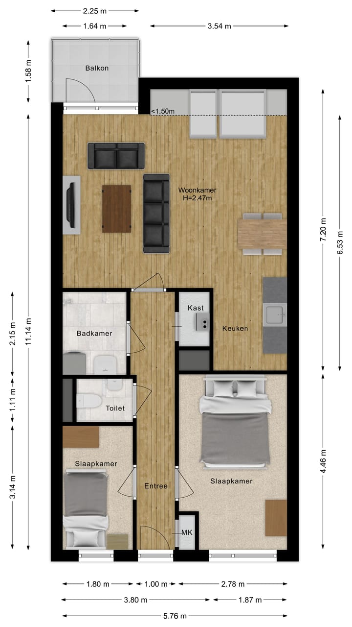 Foto 38 van Valkenierstraat 19