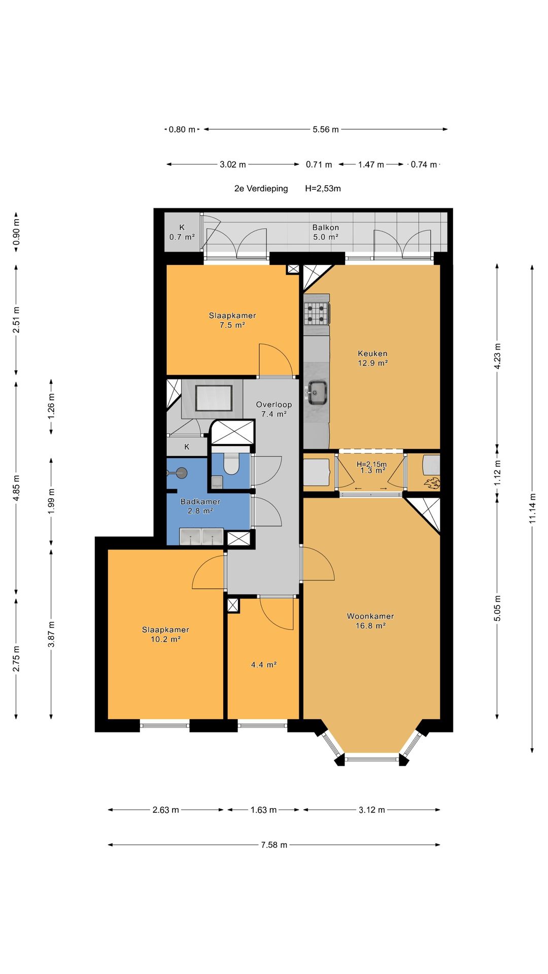 Foto 28 van Dautzenbergstraat 66