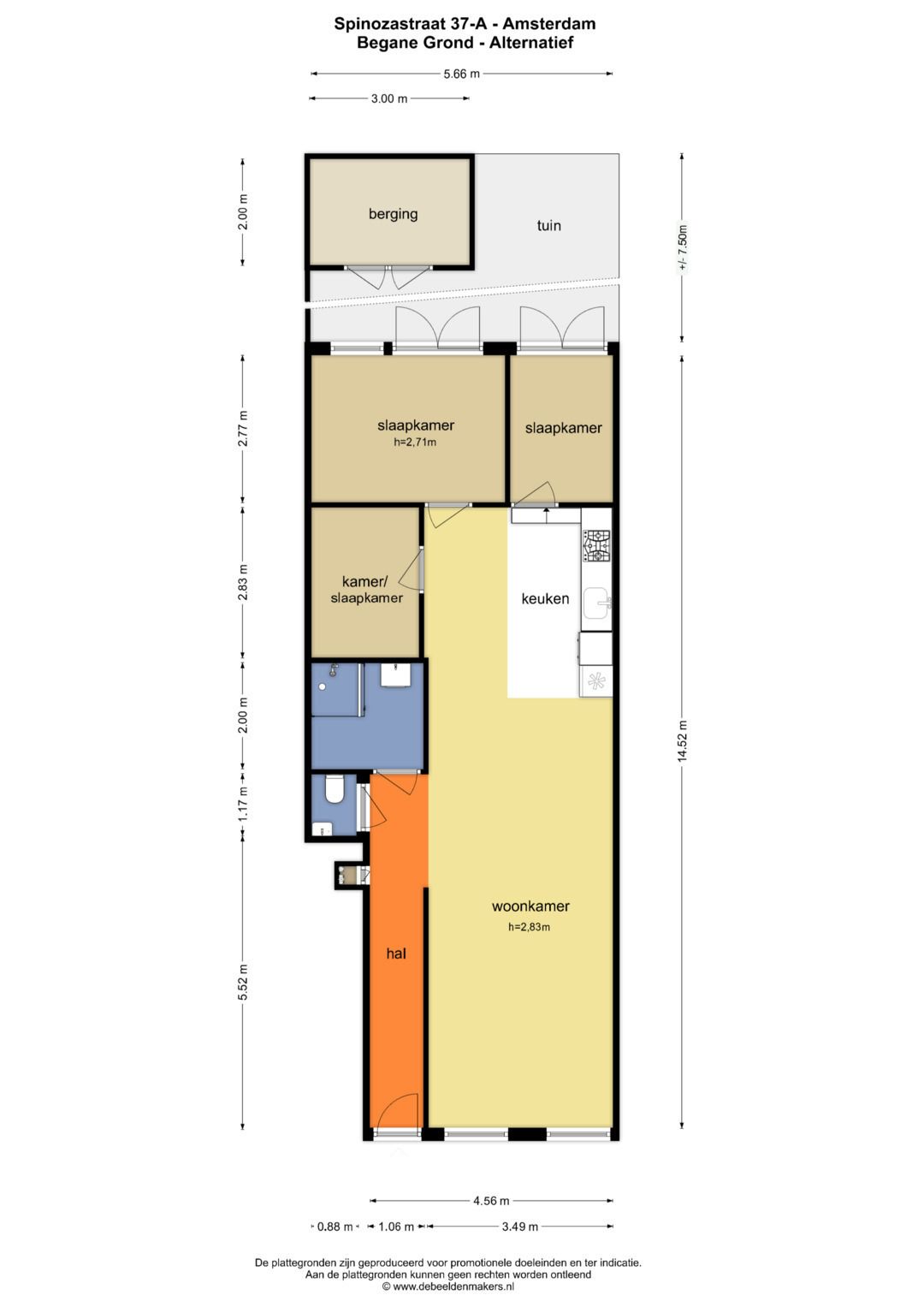 Foto 23 van Spinozastraat 37-A
