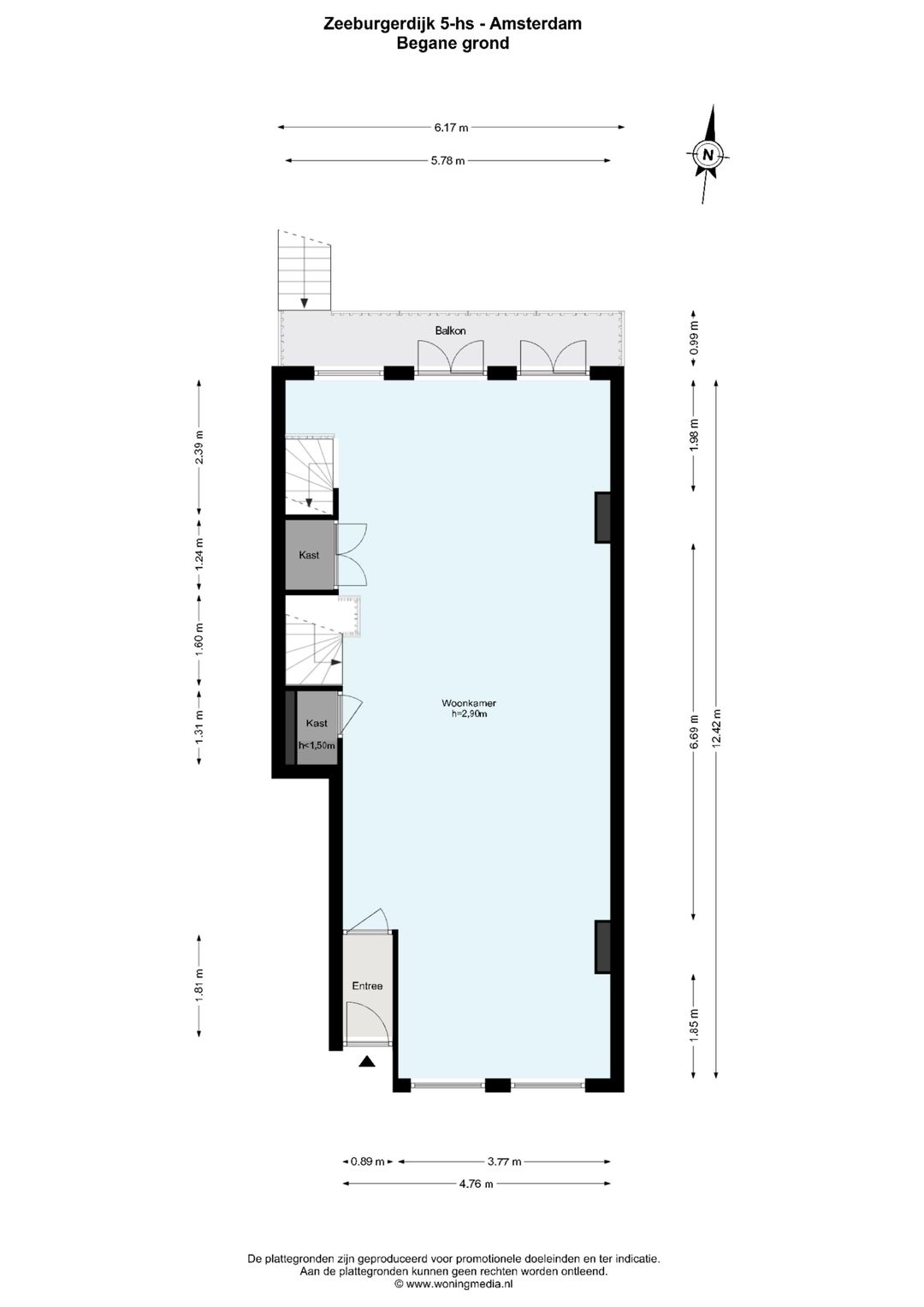 Foto 38 van Zeeburgerdijk 5-H
