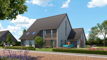 Foto van Twee-onder-een-kapwoning 2-onder-1-kapwoning