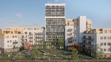 Foto van 2 Portiekflat