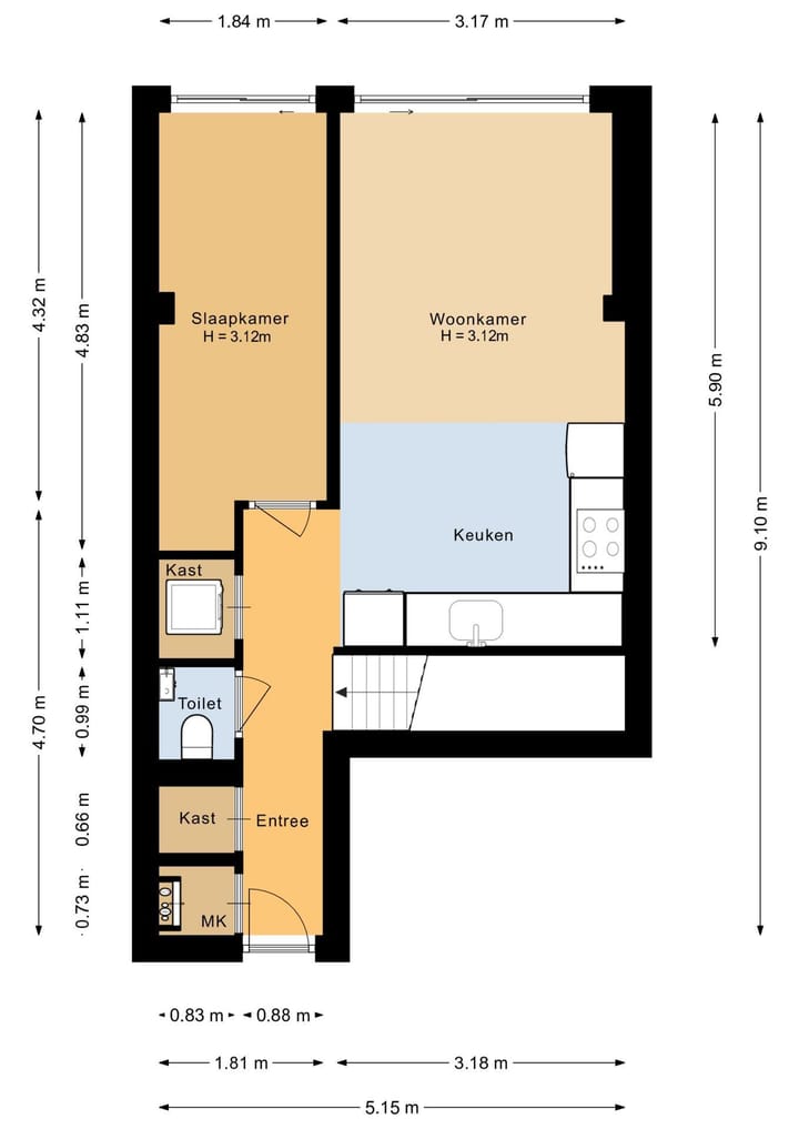 Photo 45 of Marcusstraat 9-F