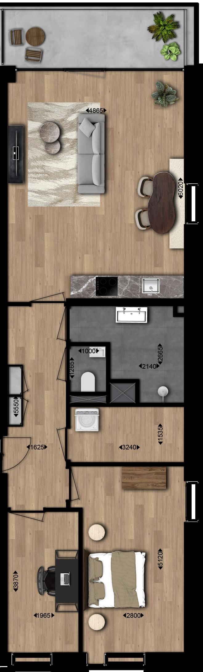 Foto 14 van Kronenburgsingel (Bouwnr. 10-26)