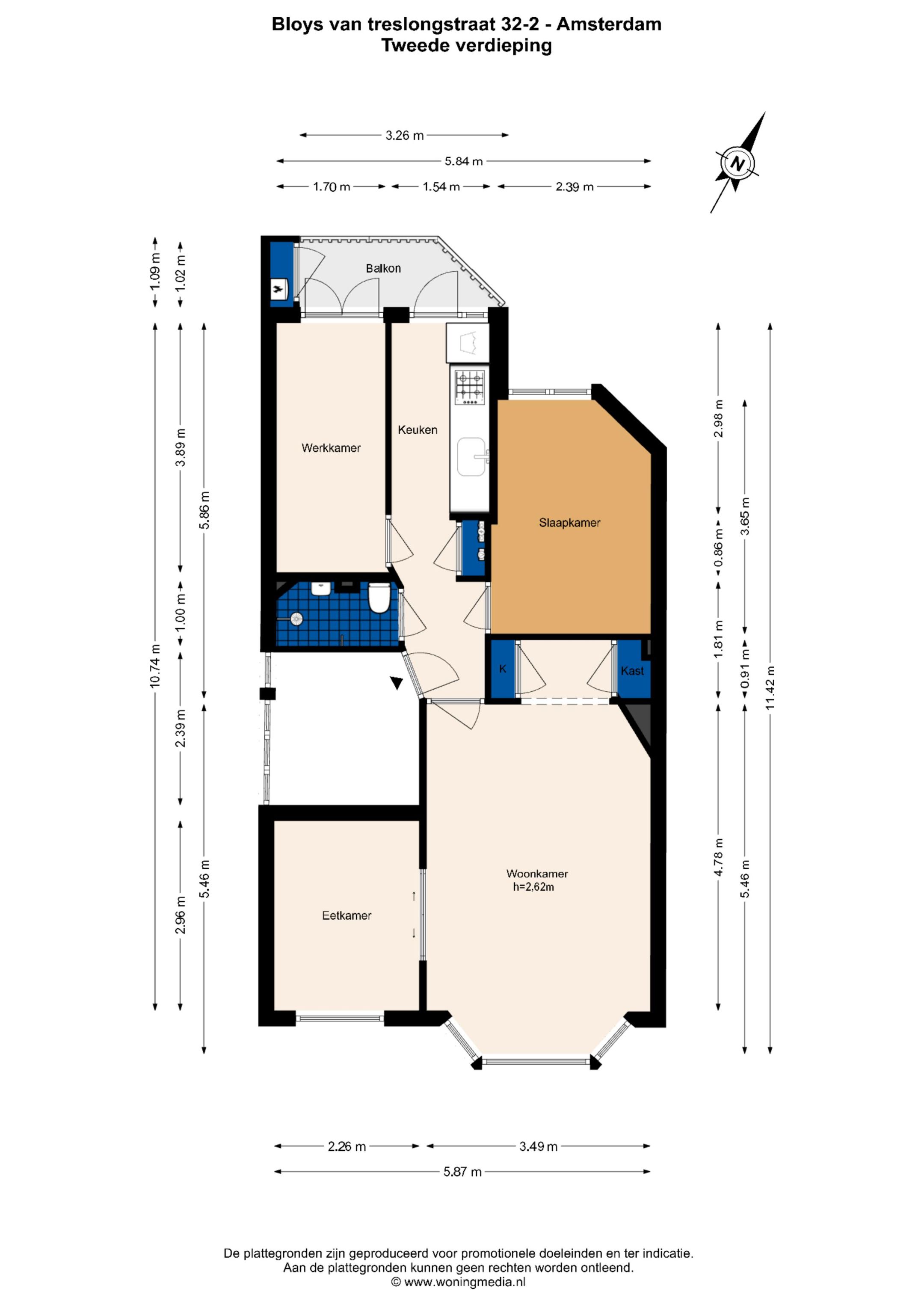 Photo 27 of Bloys van Treslongstraat 32-2