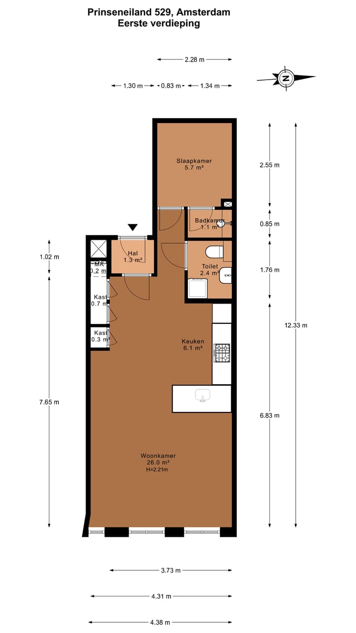 Foto 23 van Prinseneiland 529