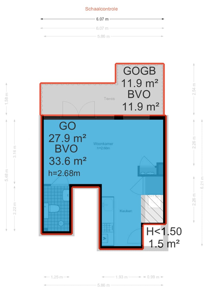 Foto 21 van Orteliusstraat 332-C
