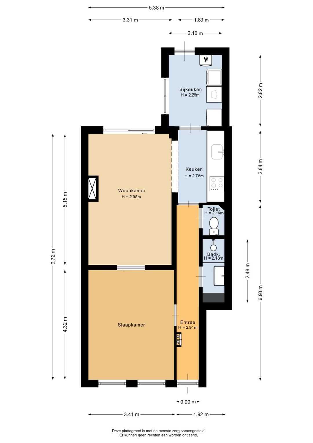 Foto 28 van Waldeck Pyrmontstraat 14-ZW