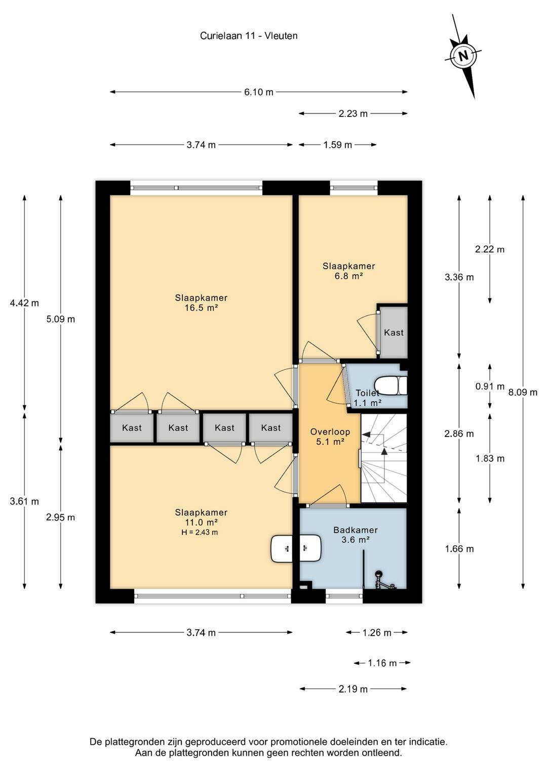 Foto 26 van Curielaan 11