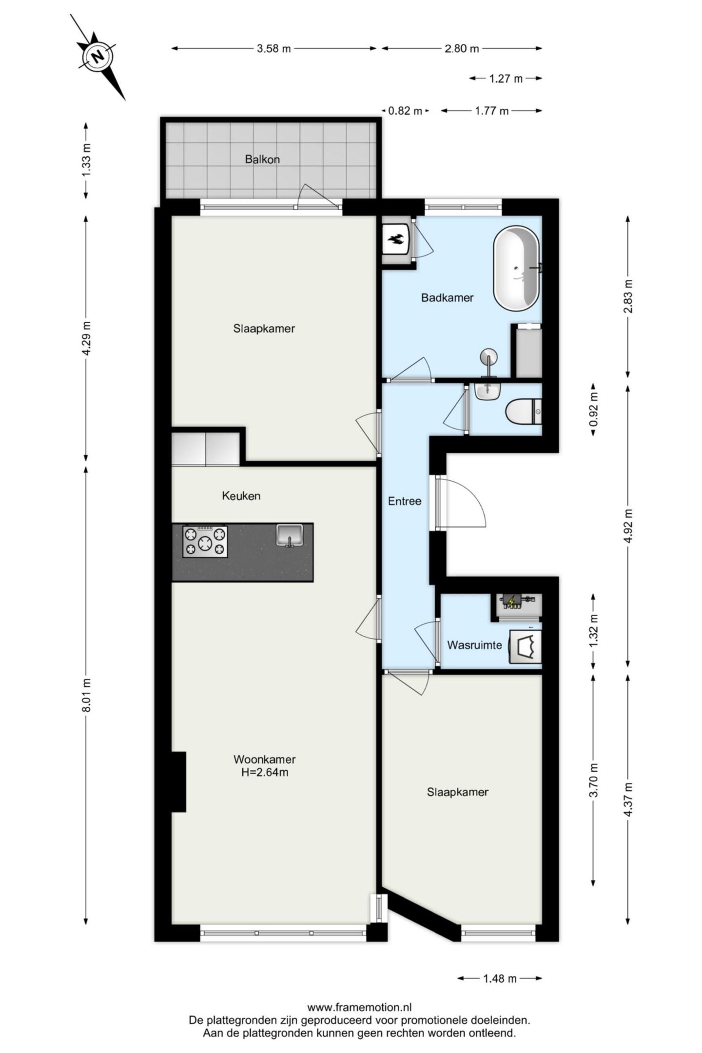 Foto 49 van Willem Buytewechstraat 127-A02