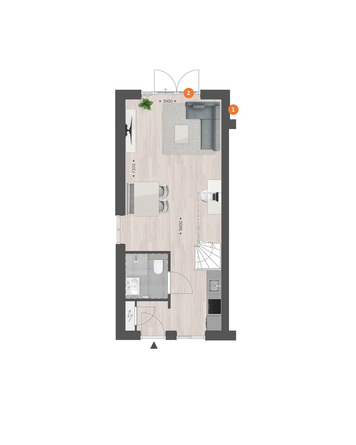 Foto 9 van Eindwoning - Type C (Bouwnr. 66)