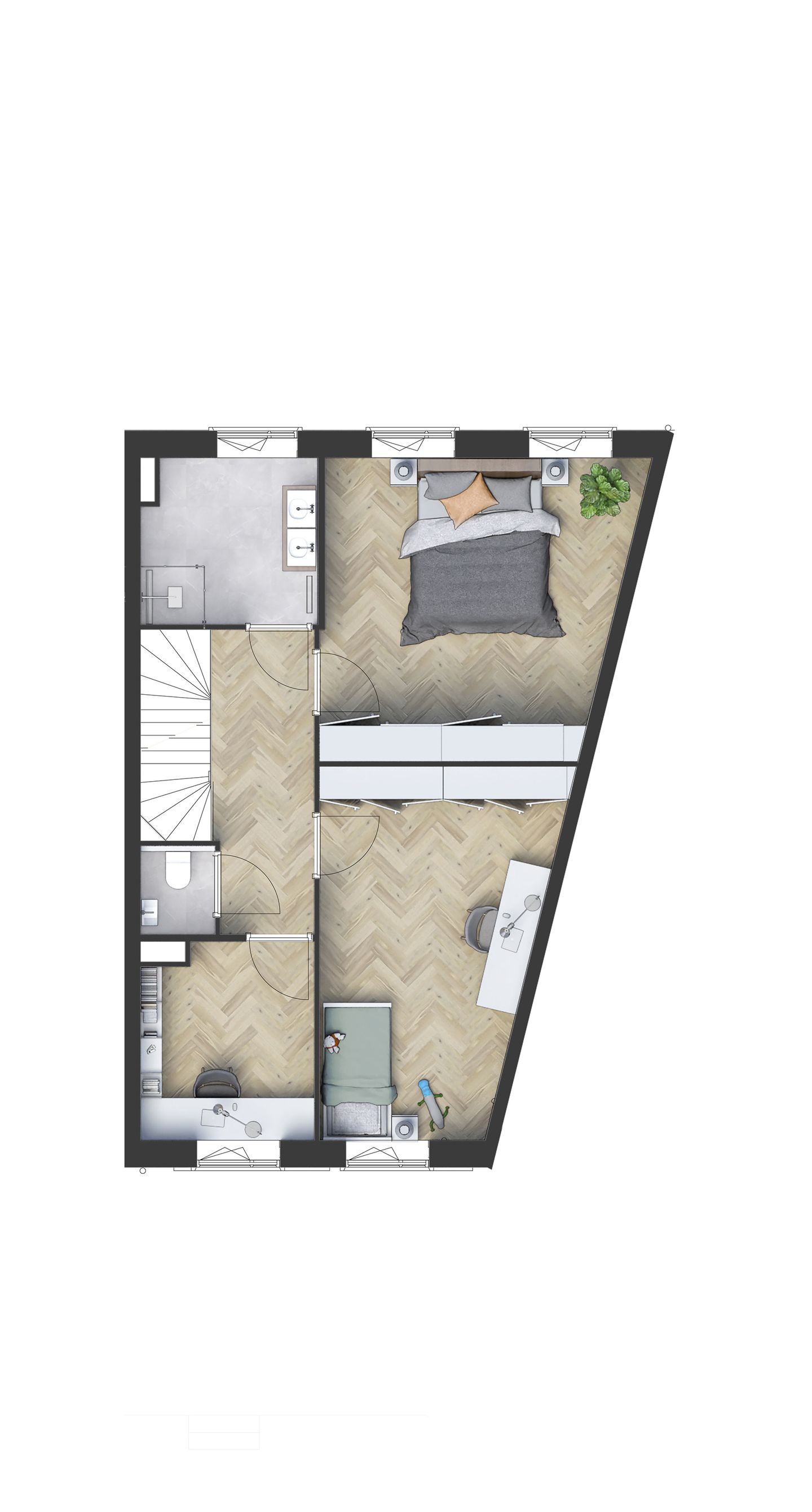 Foto 10 van Vlietwoningen (Bouwnr. 13)