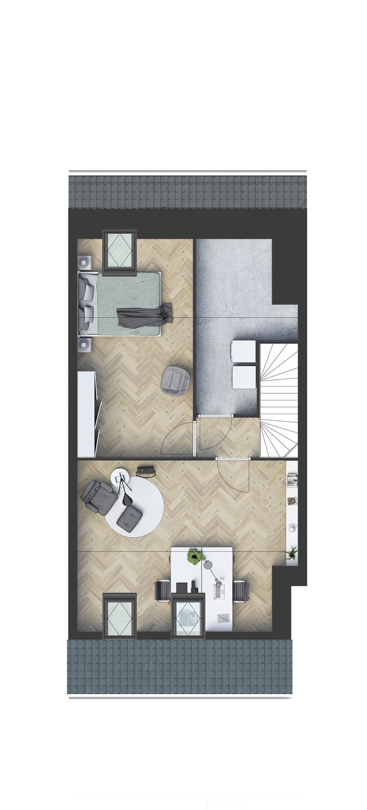 Foto 11 van Vlietwoningen (Bouwnr. 7)