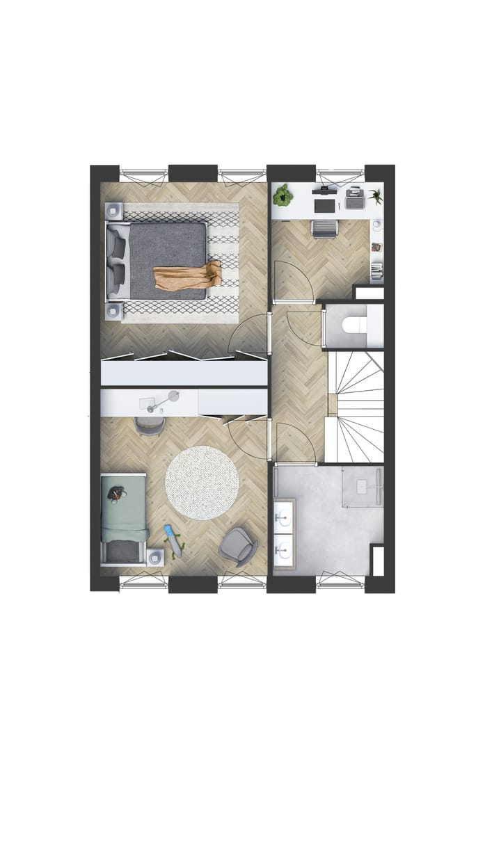 Foto 10 van Verandawoningen (Bouwnr. 22)