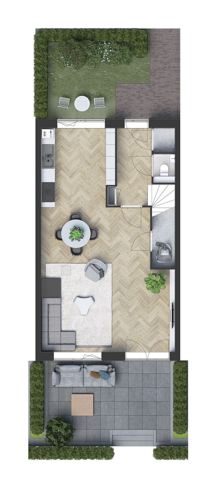 Foto 9 van Vlietwoningen (Bouwnr. 9)